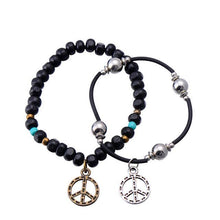 Lovers' Heart Charm Bracelet(pair)
