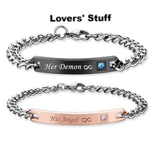 His Angel & Her Demon Couples' Bracelet(PAIR)